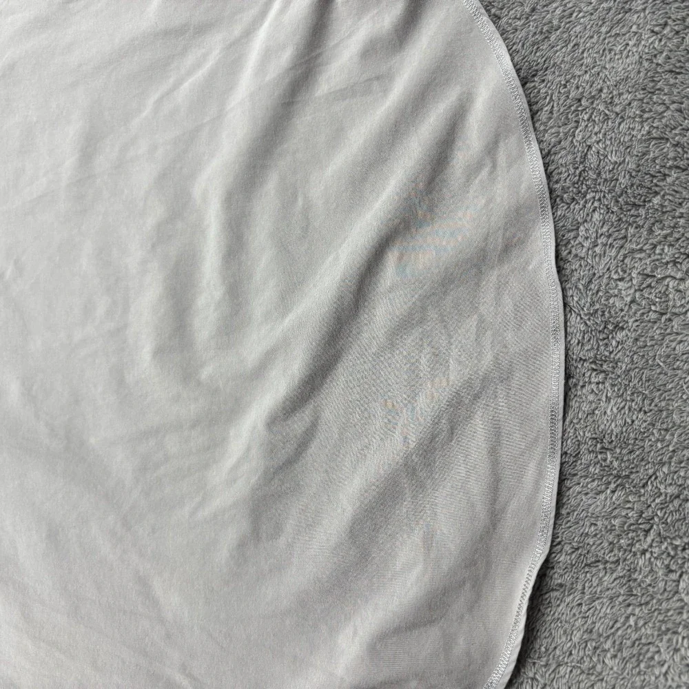 Lululemon Old Style Razorback Tank Top‎ Womens 4 Gray Yellow